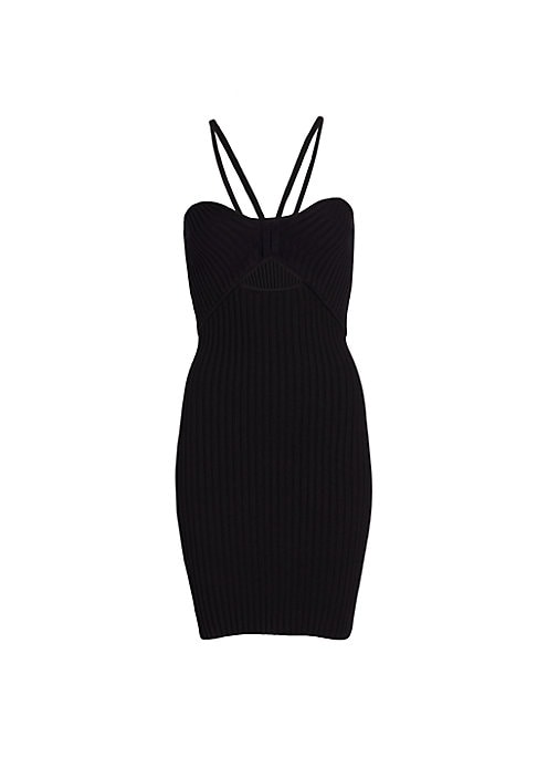 Sweetheart Rib Minidress