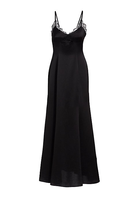 Lace Satin Slip Dress