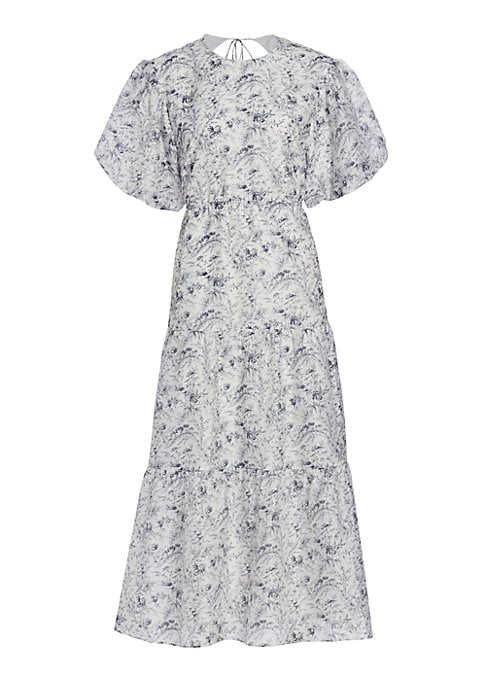Botanical Tiered Dress