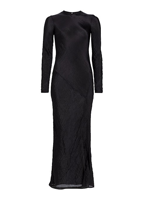 Chic Textured Maxi Dress