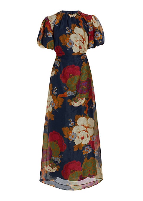 Floral Puff Sleeve Dress
