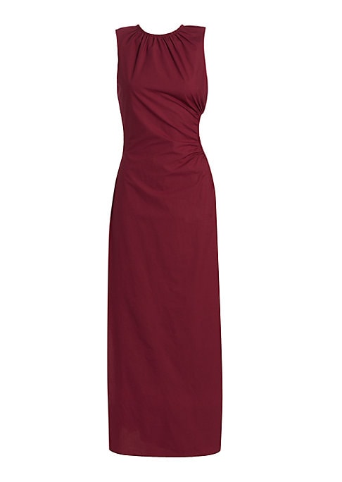 Chic Cut-Out Cotton Dress