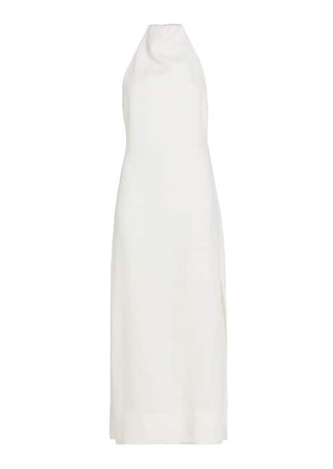 Flowy Halter Midi Dress