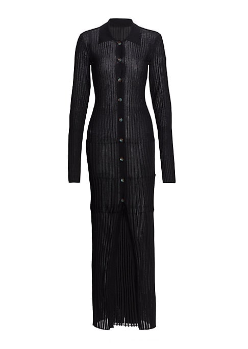 Chic Knit Polo Dress
