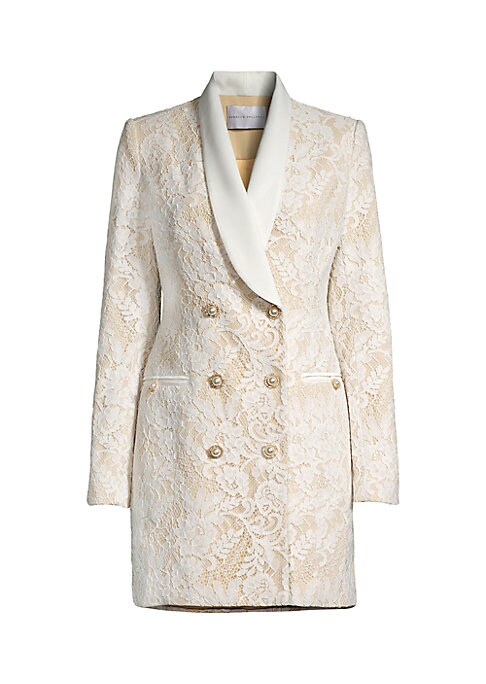 Lace Blazer Minidress