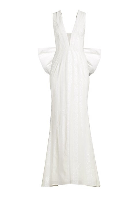 Glamorous Bow Sequin Dress