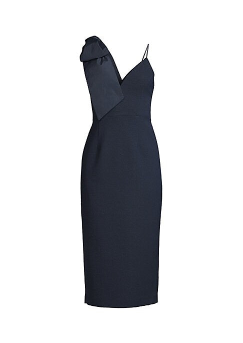 Chic Midi Bow Dress