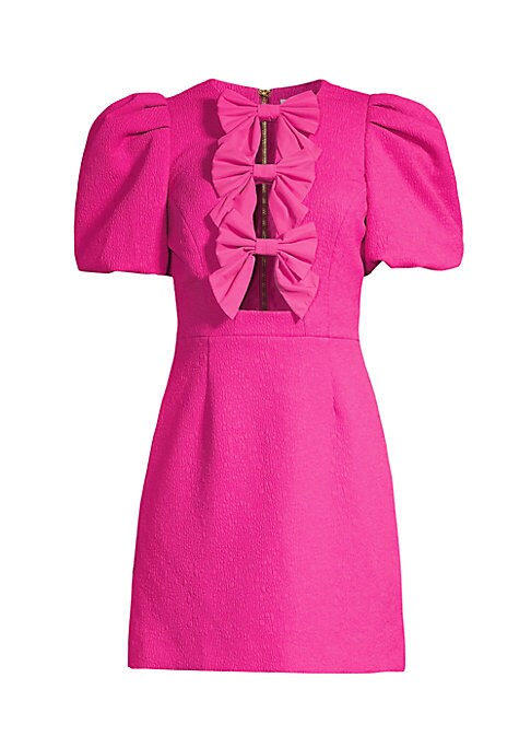 Bow Detail Puff Dress