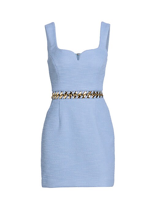 Chic Chain Waist Minidress