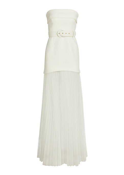 Elegant Dot Detail Gown
