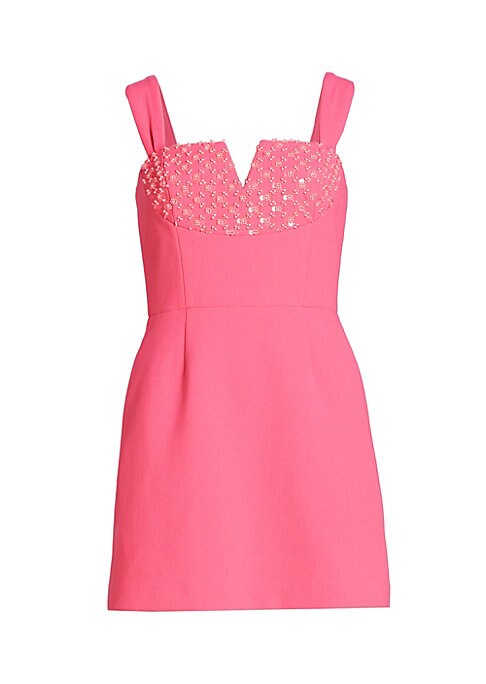 Embellished Flare Minidress