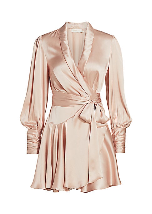Silk Sash Minidress