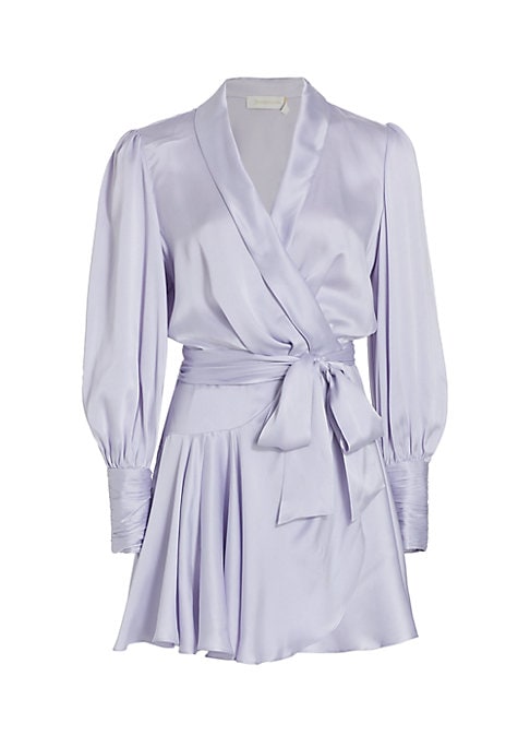 Silk Wrap Dress Delight