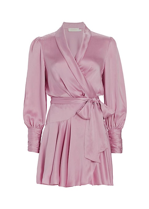 Satin Sash Minidress