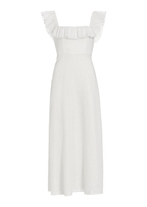 Effortless Ruffle Maxi Dress