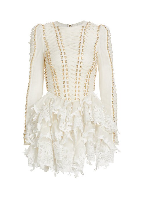 Beaded Corset Minidress