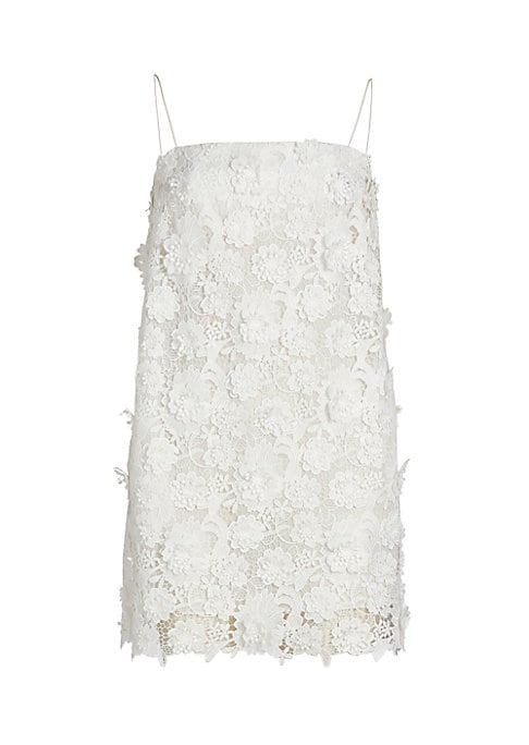 Floral Lace Shift Dress