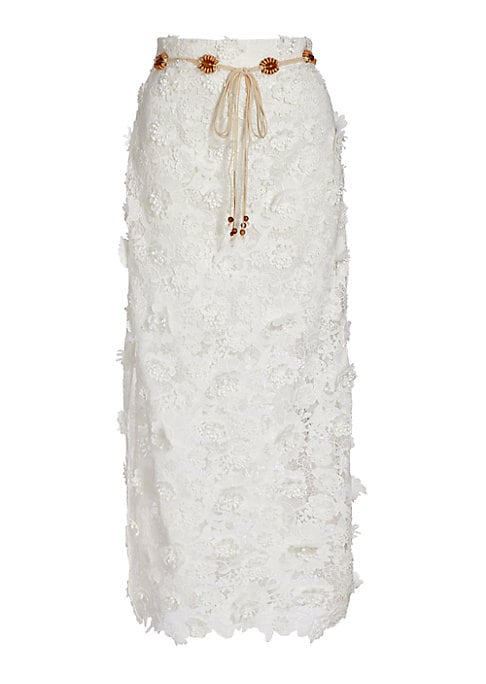Floral Elegance Maxi Skirt