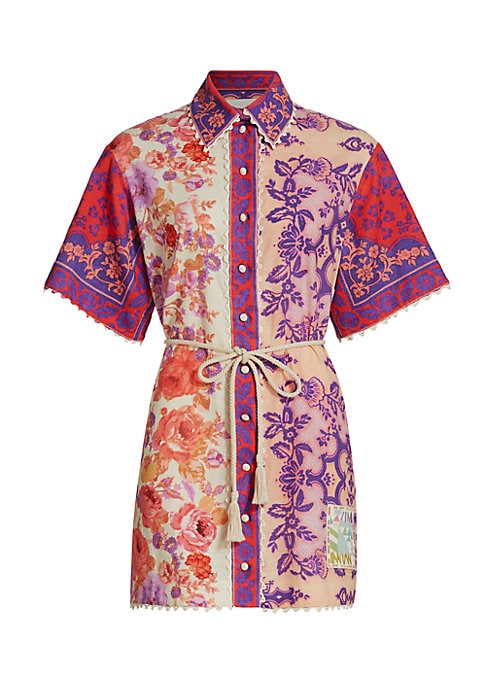 Cotton Scallop Dress