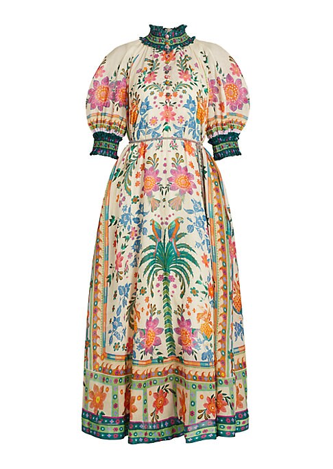 Floral Puff Dress