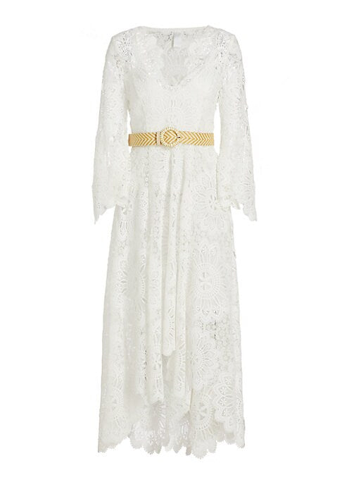 Lace Elegance Maxi Dress