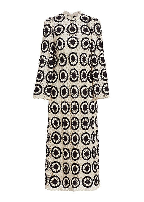 Chic Lace Midi Elegance