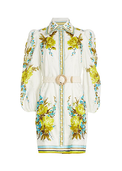 Floral Puff Sleeve Dress