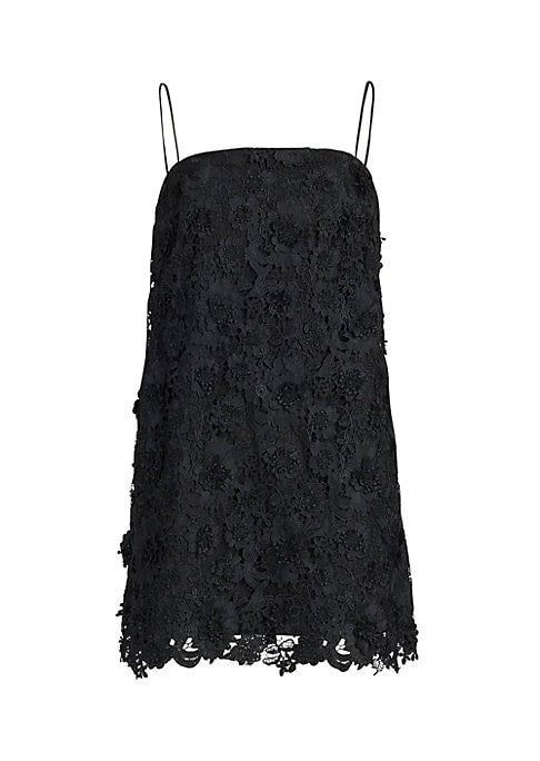 Lace Blossom Mini Dress