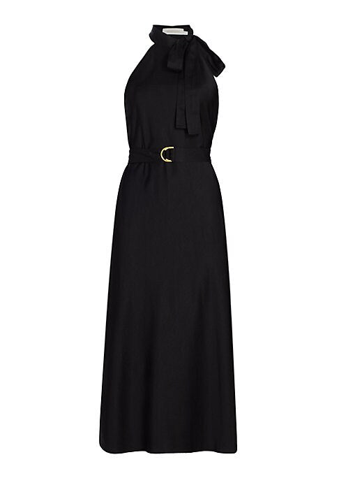 Elegant A-Line Midi Dress
