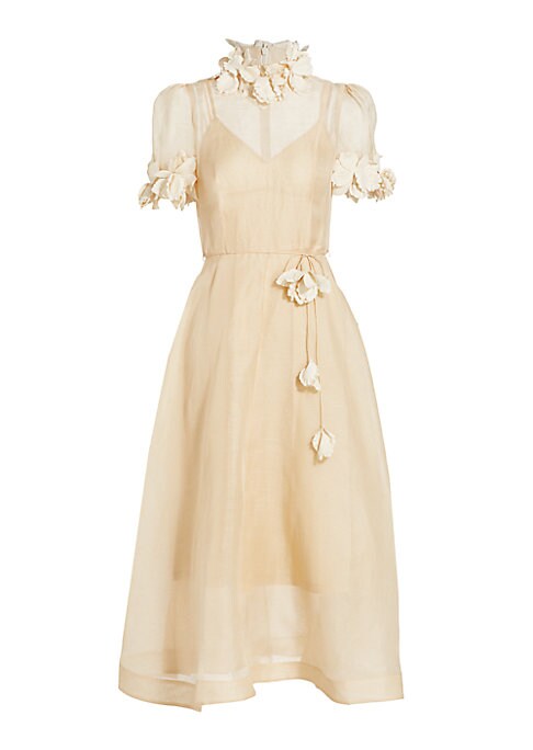 Floral Elegance Midi Dress