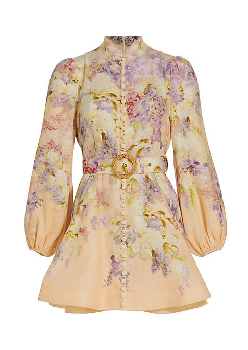 Floral Fit-and-Flare Dress