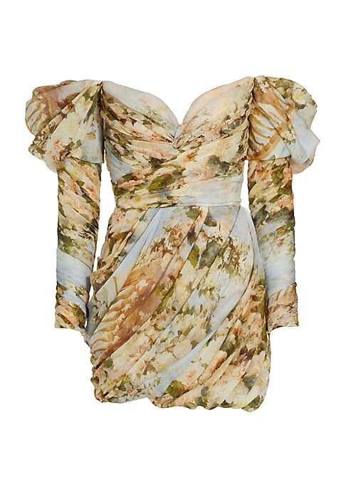 Floral Elegance Mini Dress