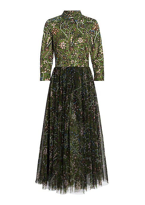 Floral Tulle Elegance Dress