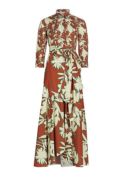 Floral Elegance Shirtdress