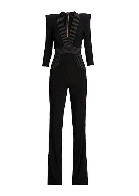 Sleek Eye V-Jumpsuit