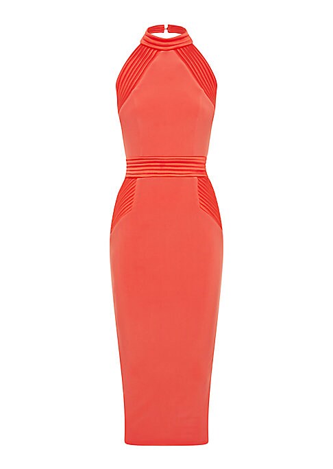 Chic Halter Midi Dress