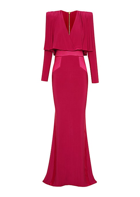 Capes and Curves Gown