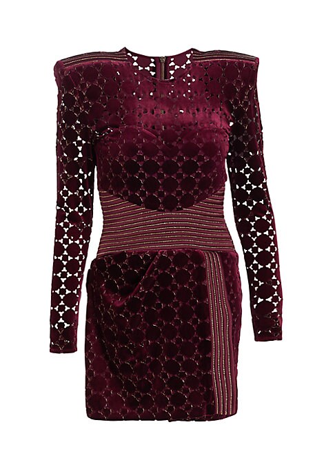 Gilded Hourglass Minidress
