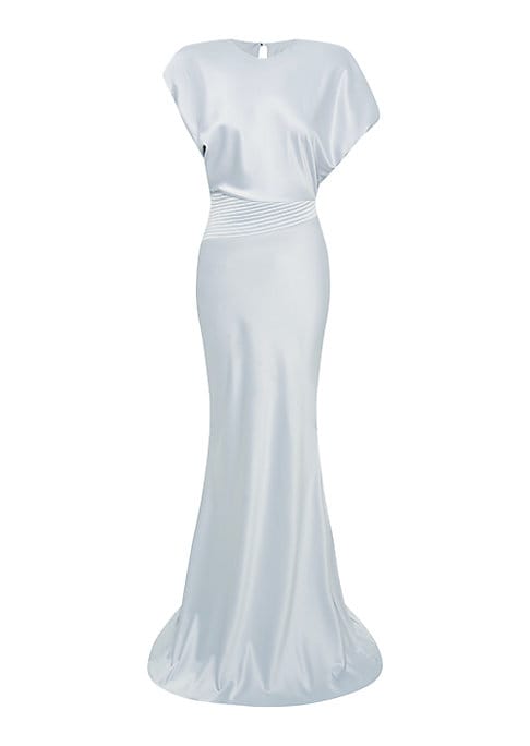 Asymmetric Elegance Gown