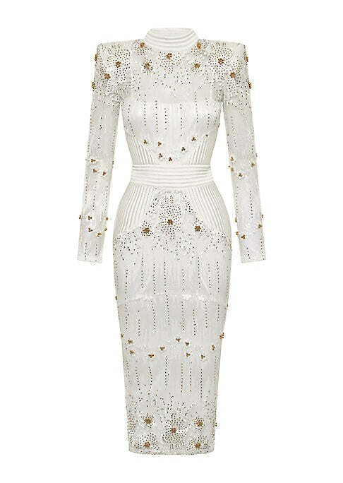 Embellished Elegance Dress
