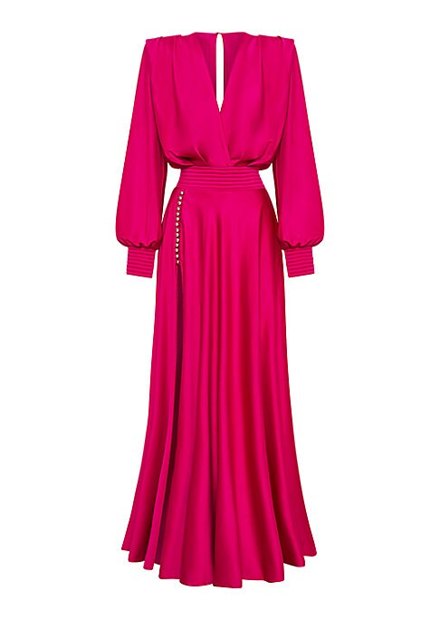 Satin Luxe Evening Gown