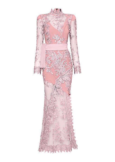 Lace Blossom Gown