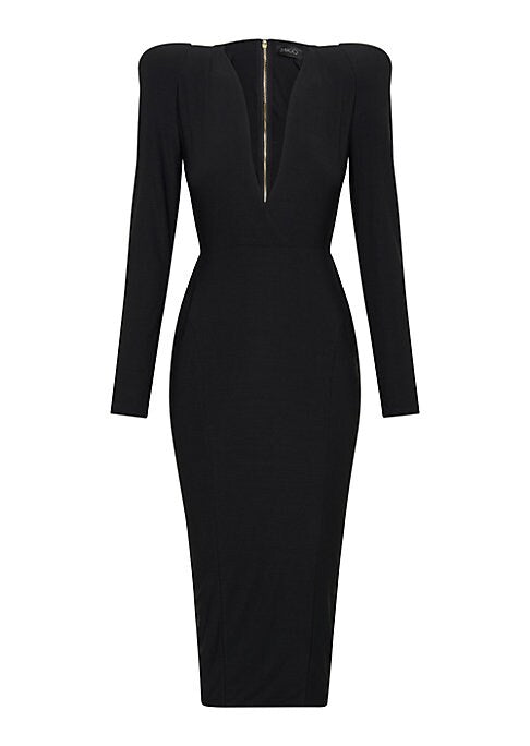 Vivid Elegance Midi Dress