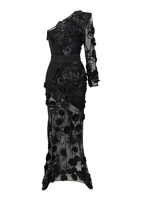 Floral Elegance Gown