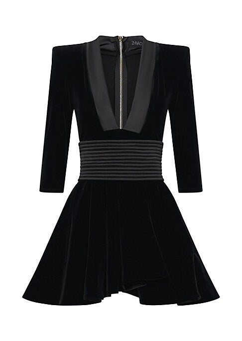 Satin Style A-Line Dress