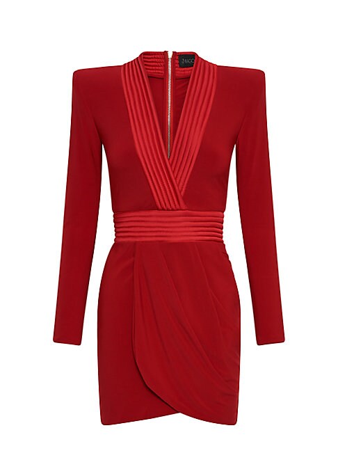 Satin Edge Mini Dress
