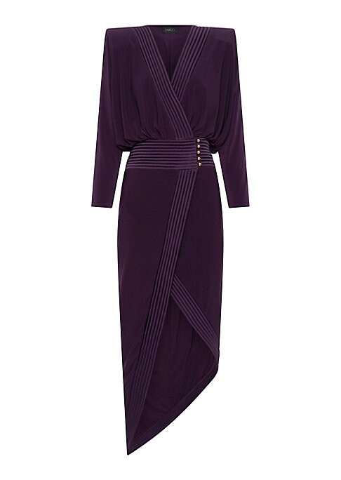 Chic Asymmetrical Wrap Dress