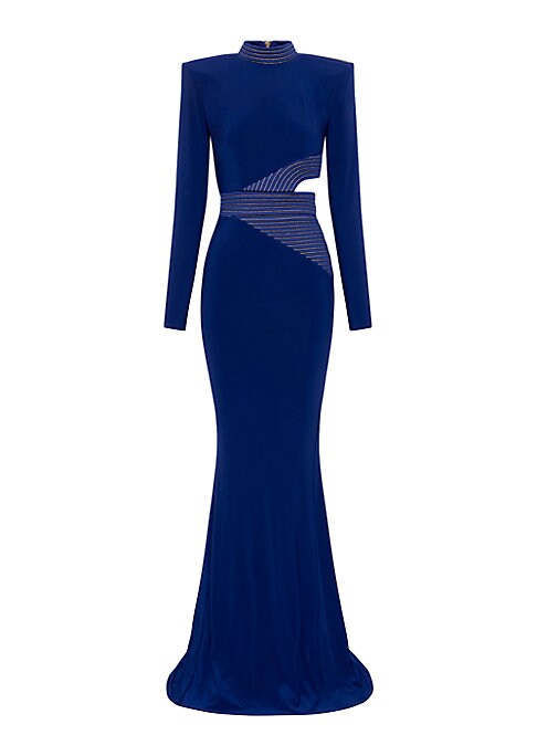 Elegance in Jersey Gown