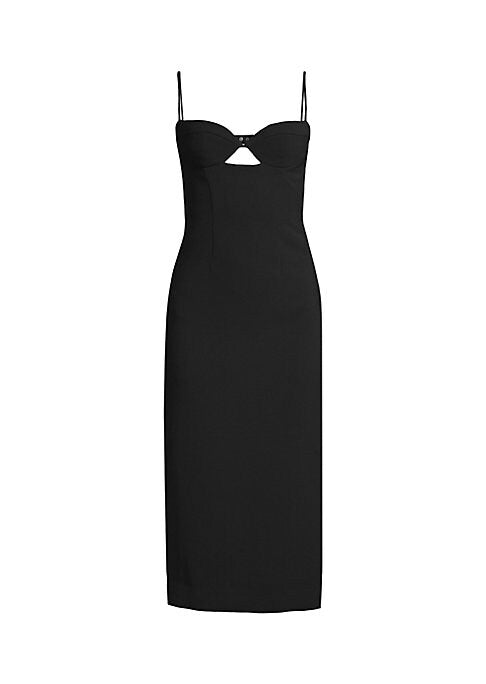 Chic Cutout Midi Dress