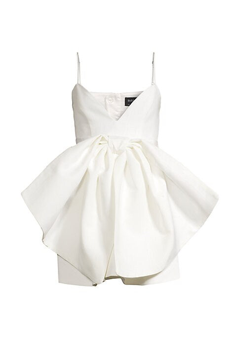 Statement Bow Mini Dress